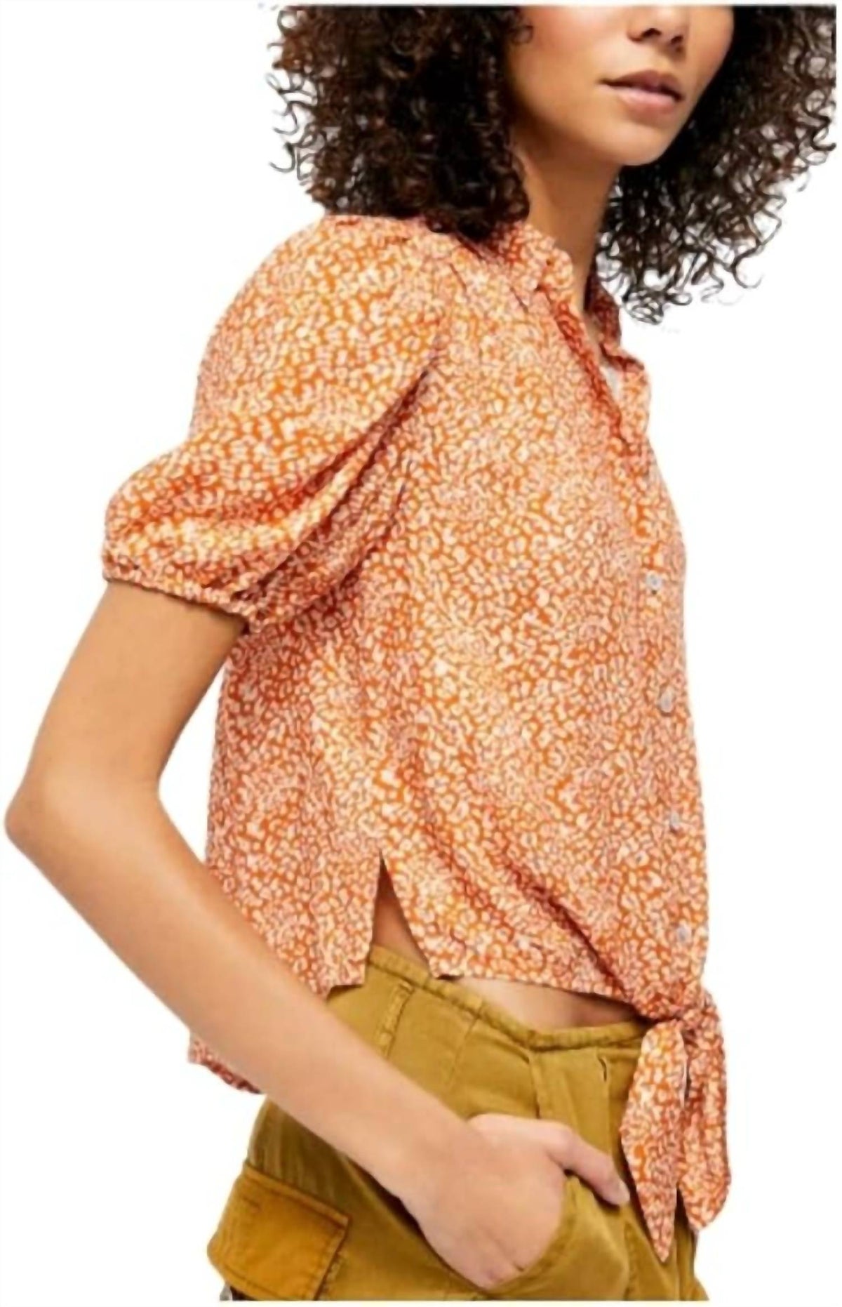 Blusa de manga corta