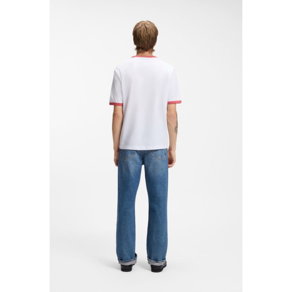 Camiseta de algodón con estampado
