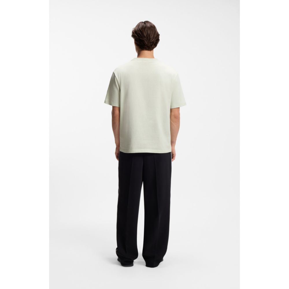 Camiseta de algodón con bordado