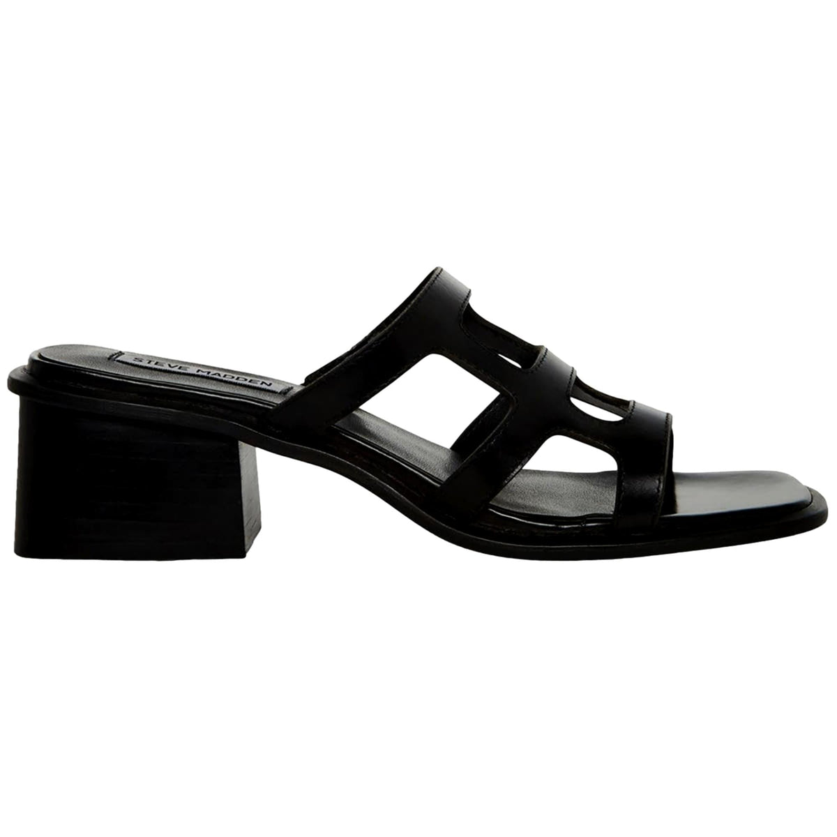 Sandalias de mujer de cuero color negro