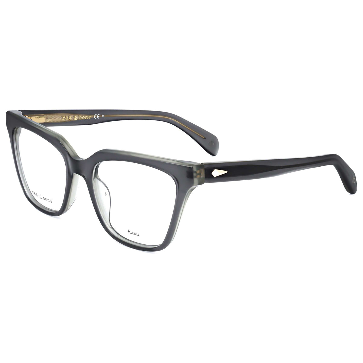 Montura para gafas de mujer 53 mm color gris