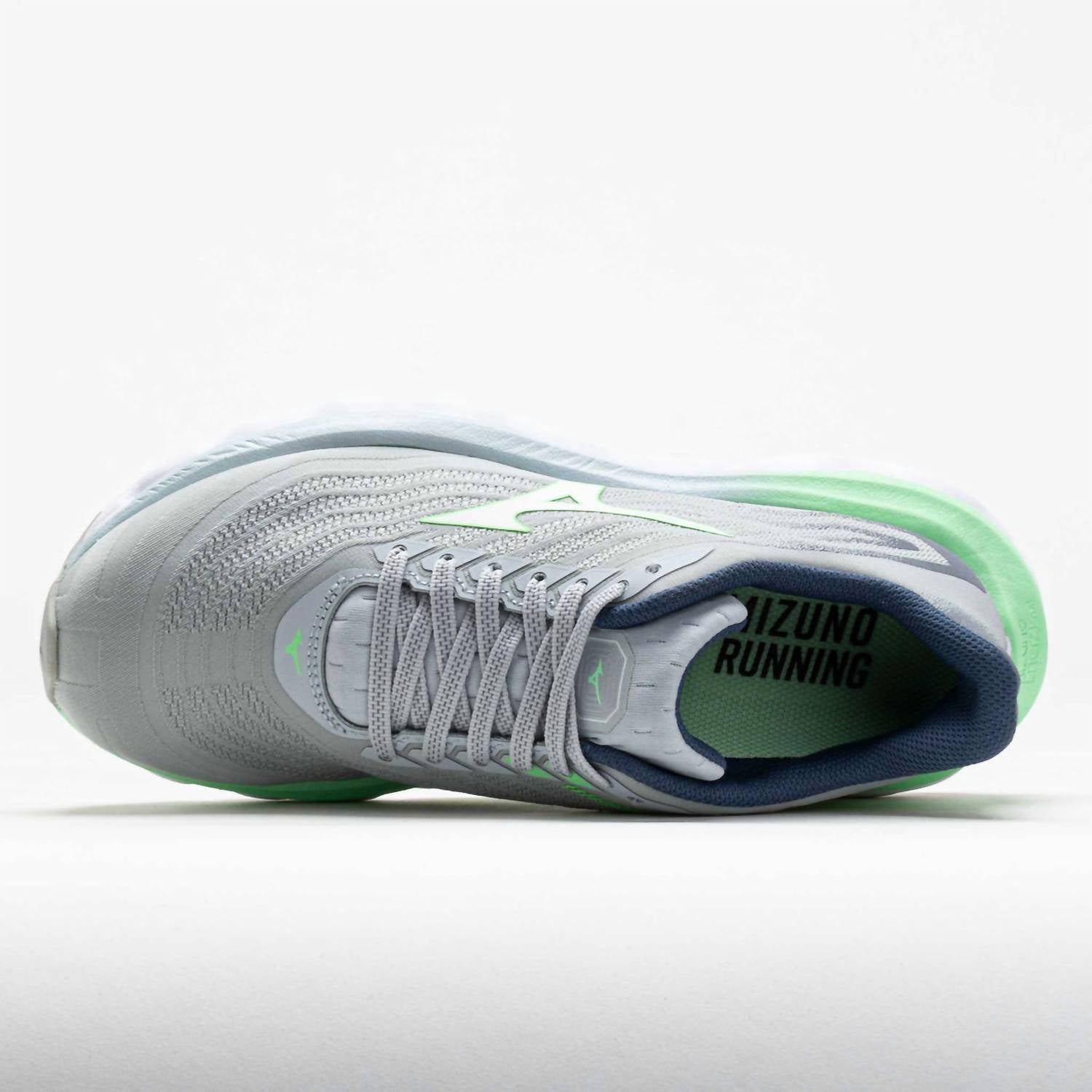 Zapatos de mujer color gris y verde