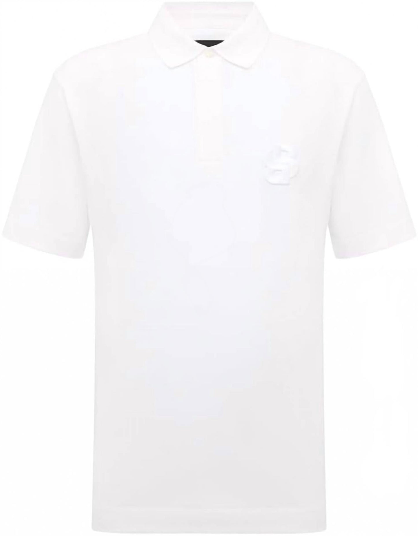 Polo color blanco