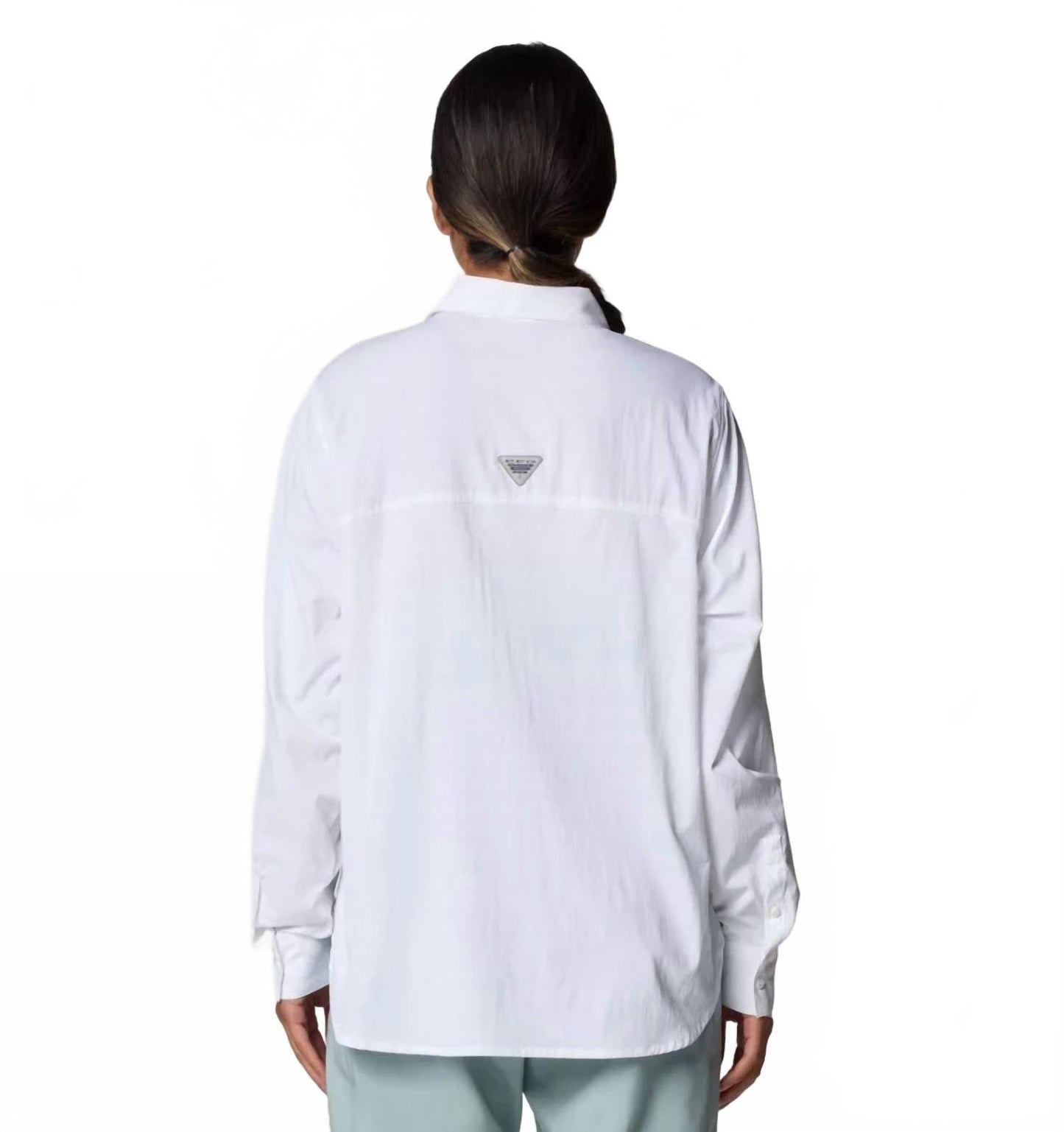 Camisa de manga larga color blanco