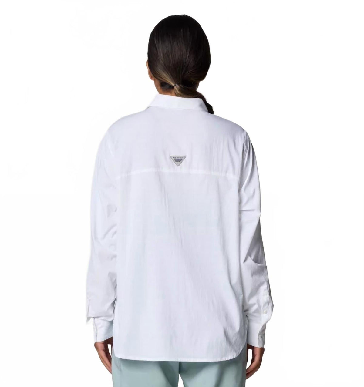 Camisa de manga larga color blanco