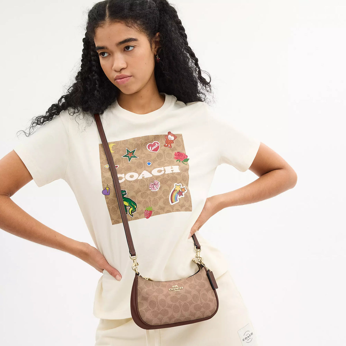 Bolso cruzado de lona