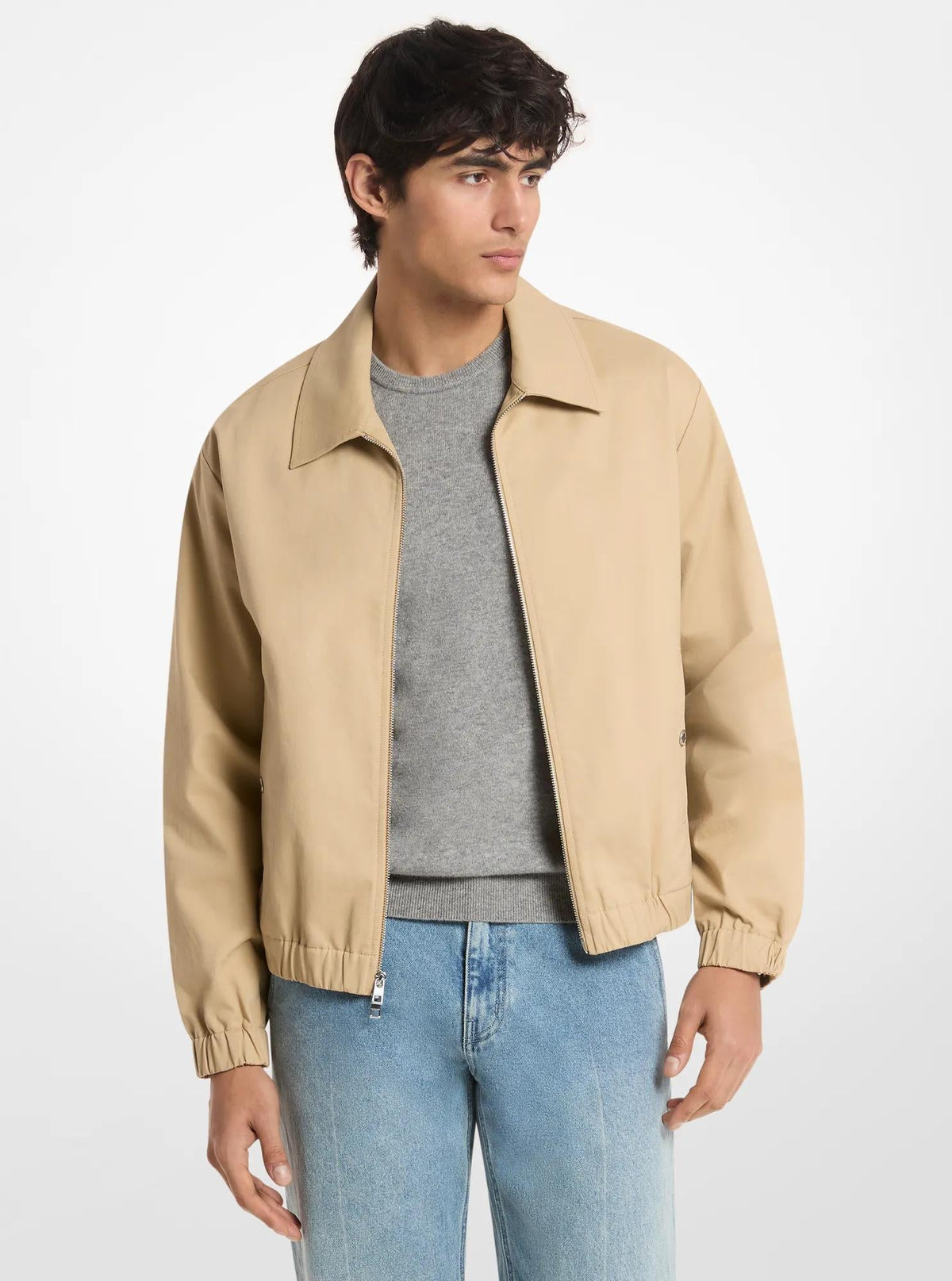 Chaqueta de mezcla de algodón