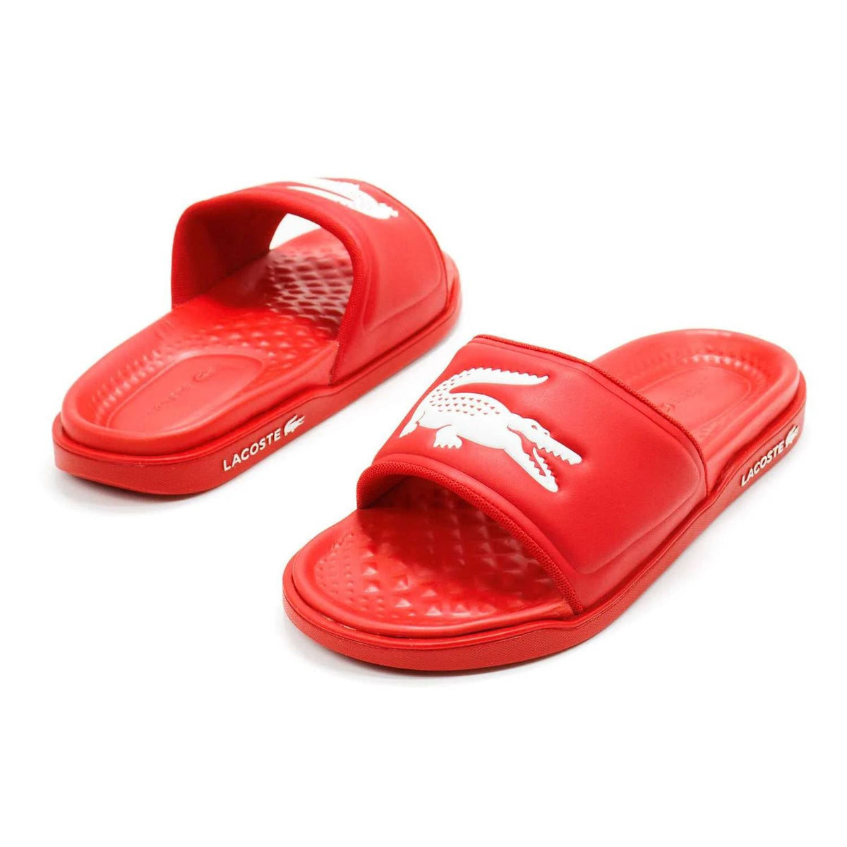 Sandalias de hombre color rojo