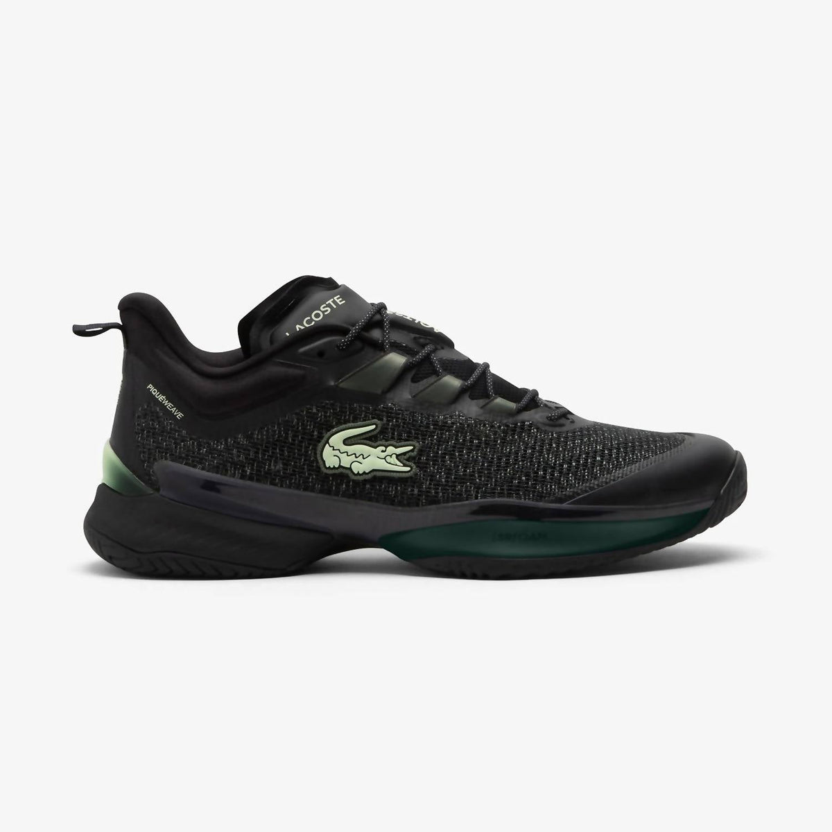 Zapatos de hombre color negro y verde