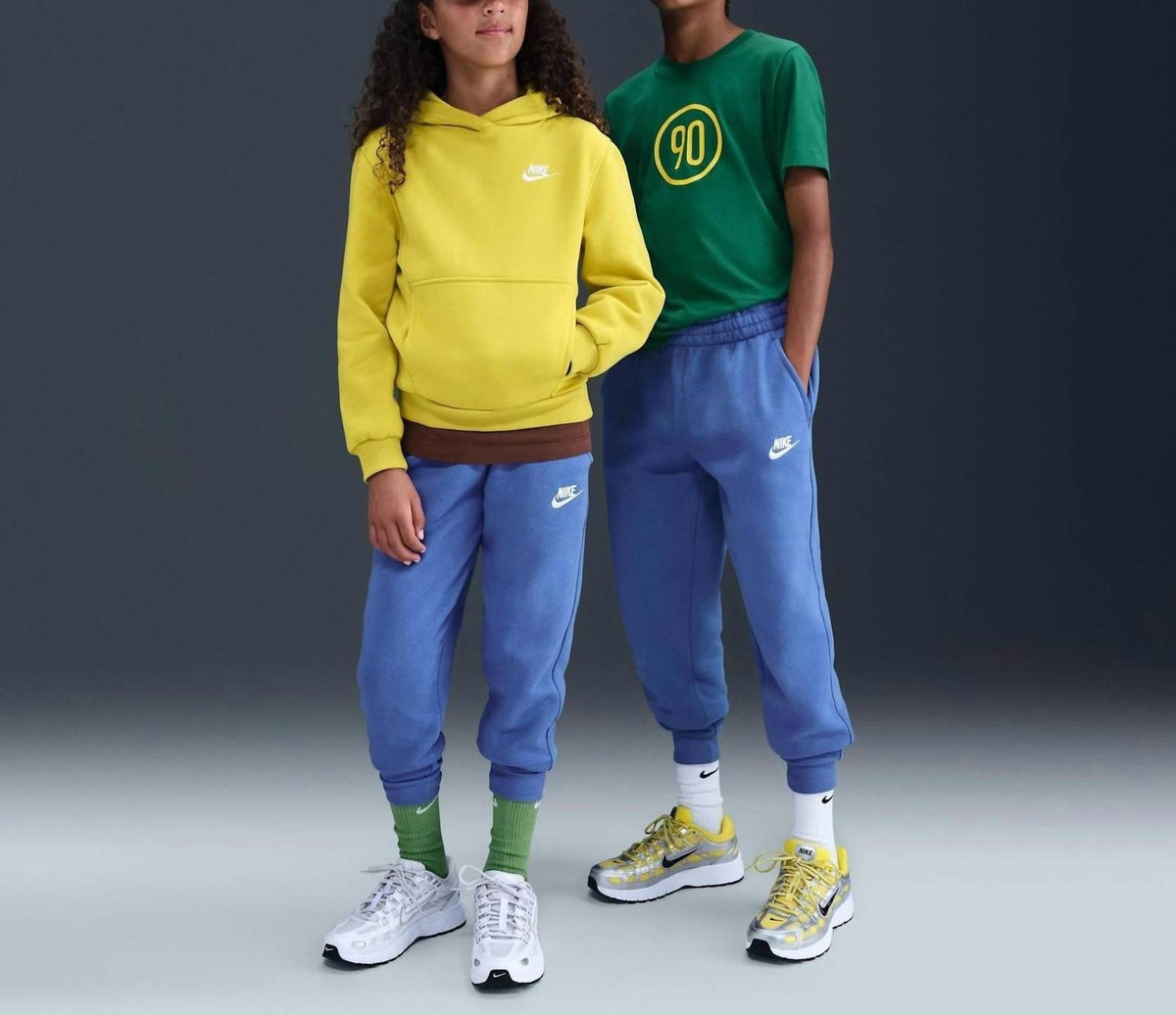 Pantalón deportivo infantil color azul
