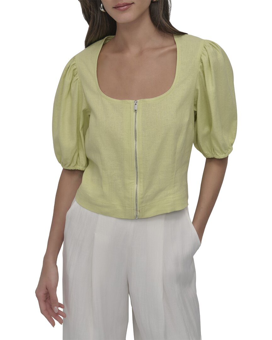 DKNY Top Mezcla de Lino