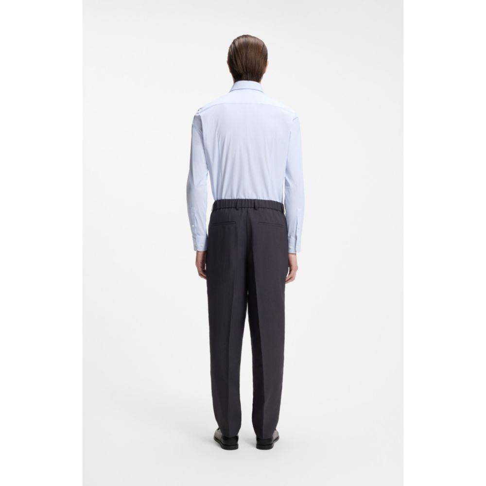 Camisa de corte ajustado con estampado