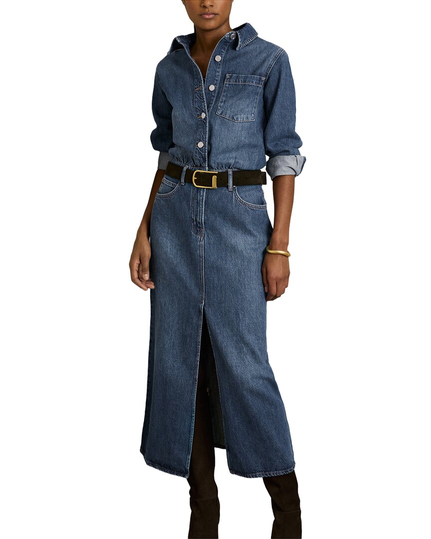 Vestido de mezclilla midi
