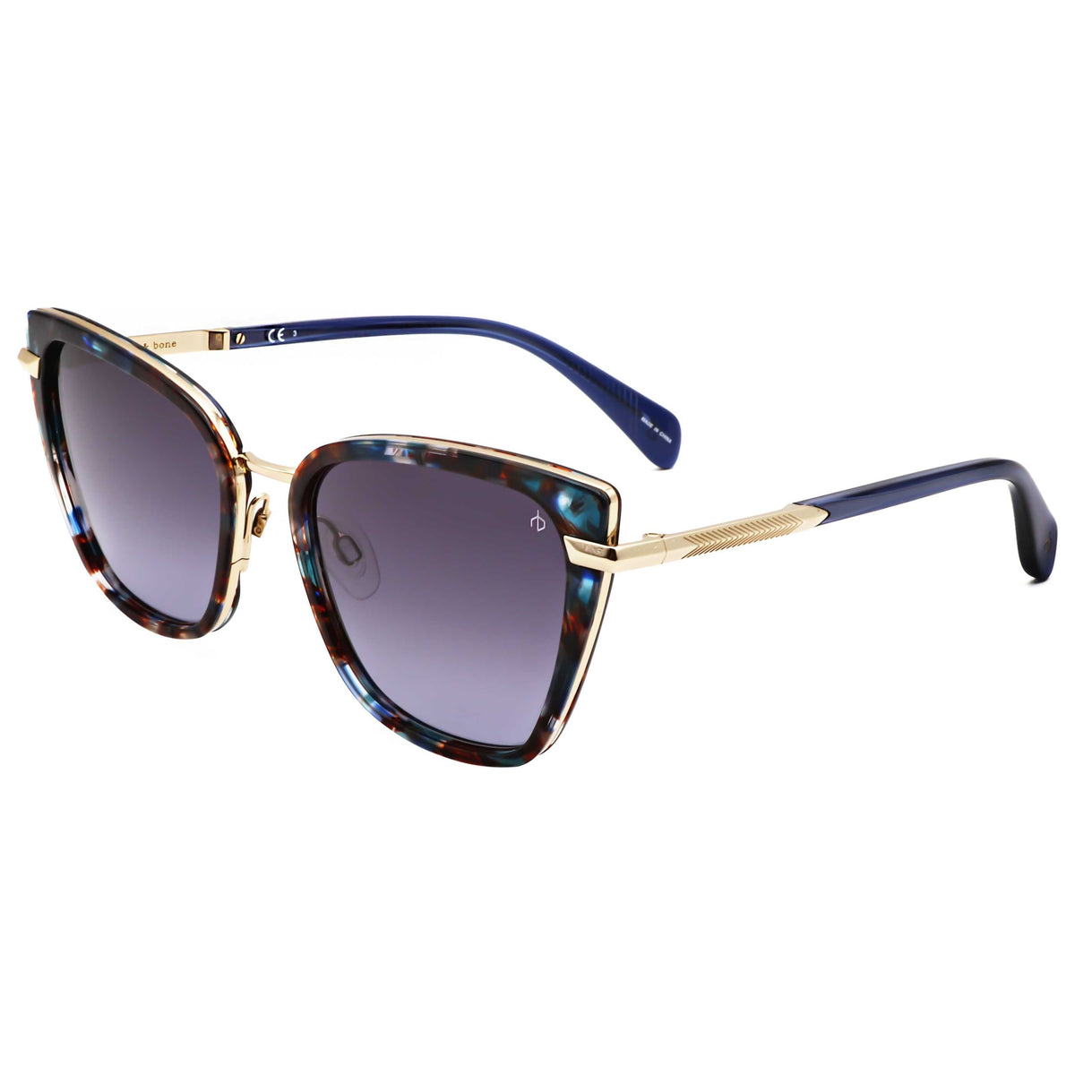 Gafas de sol de mujer 56 mm color azul