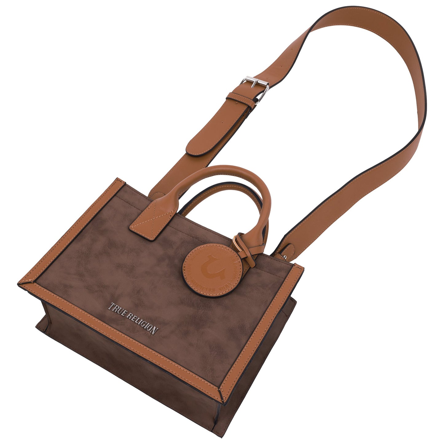 Bolso tote de gamuza