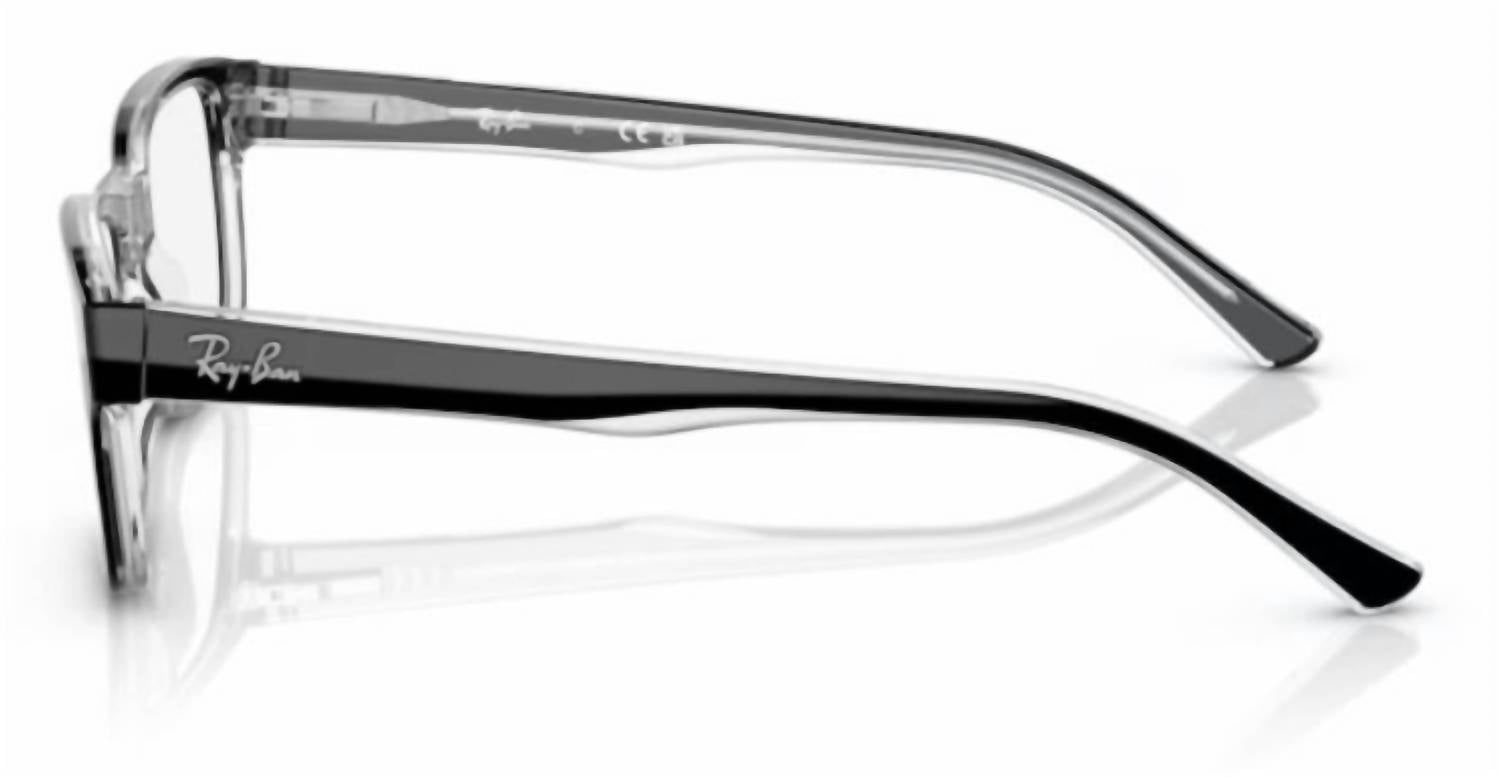 Montura para gafas unisex color negro