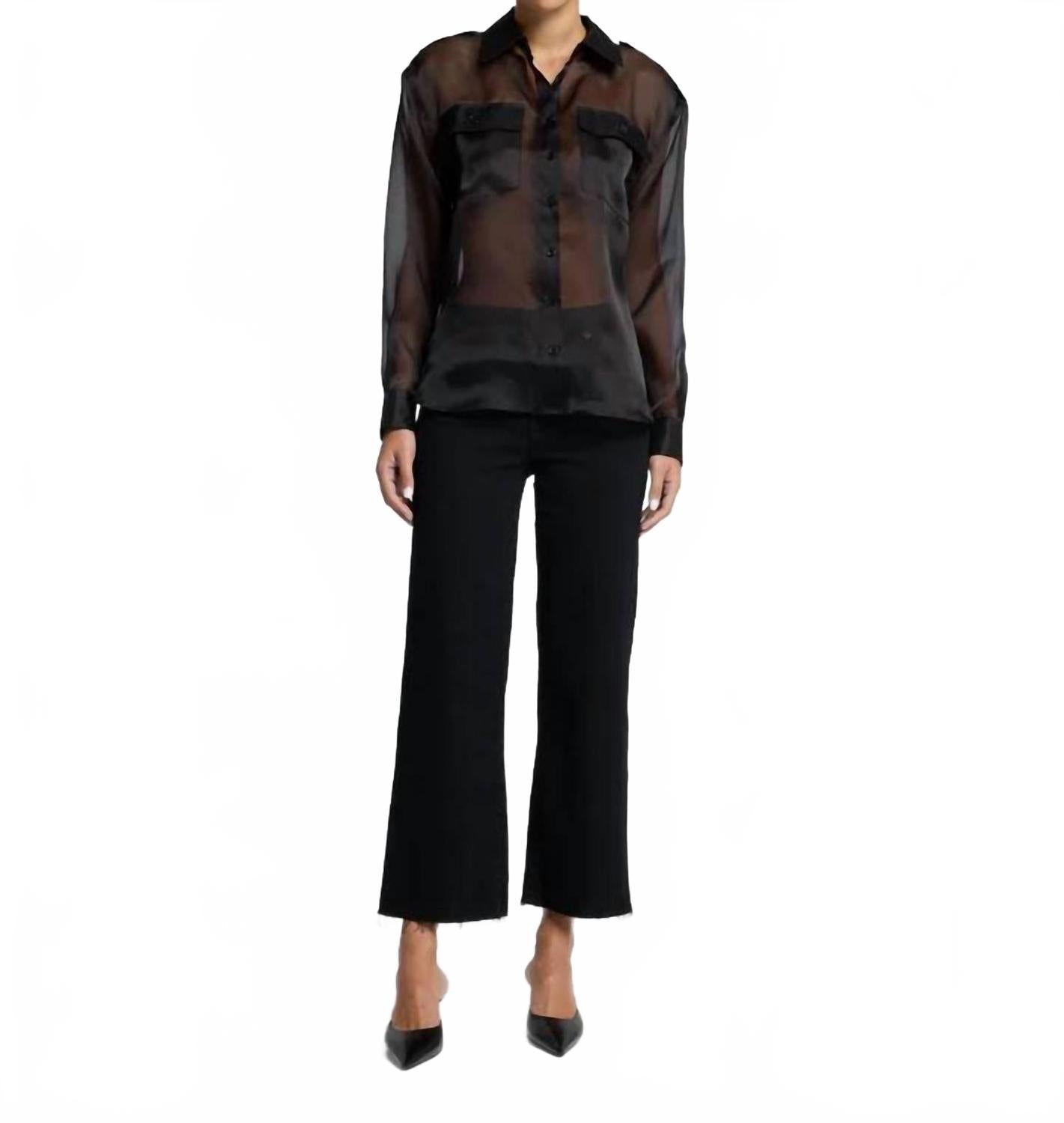 Jean color negro