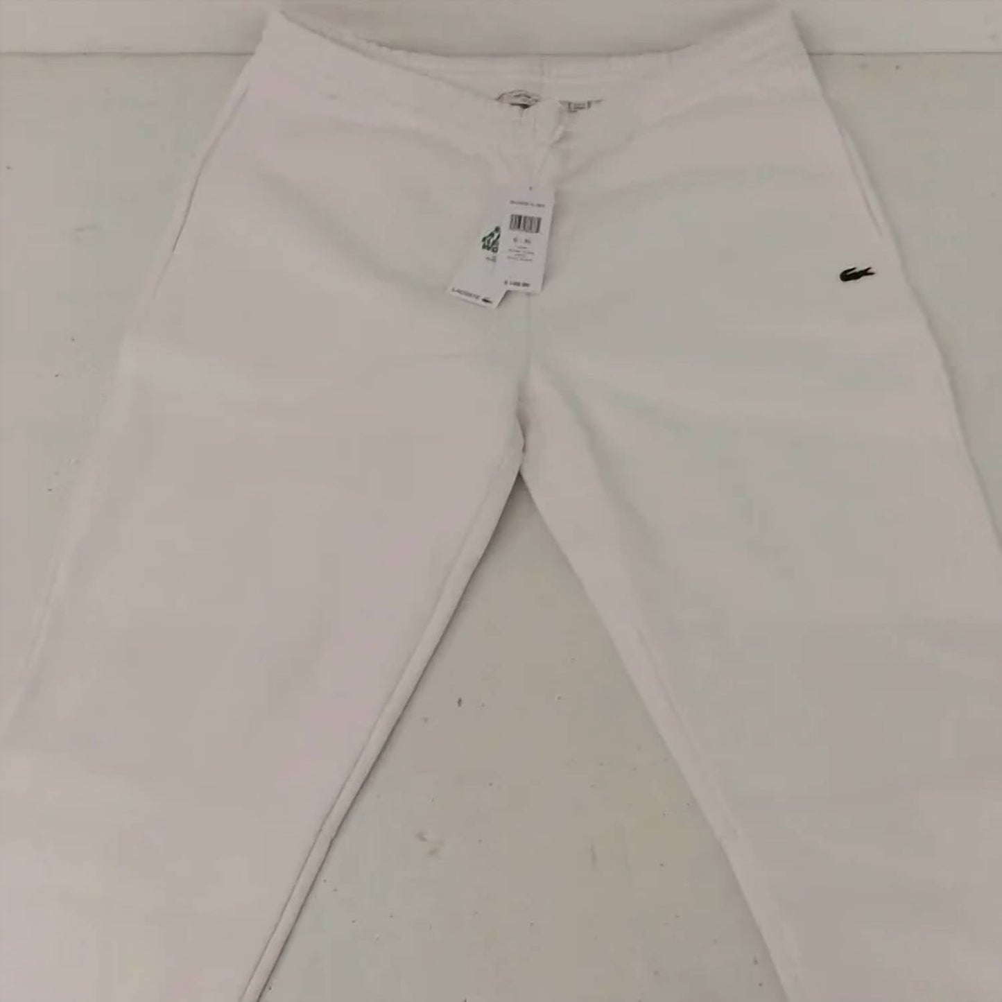 Pantalón deportivo de hombre color blanco