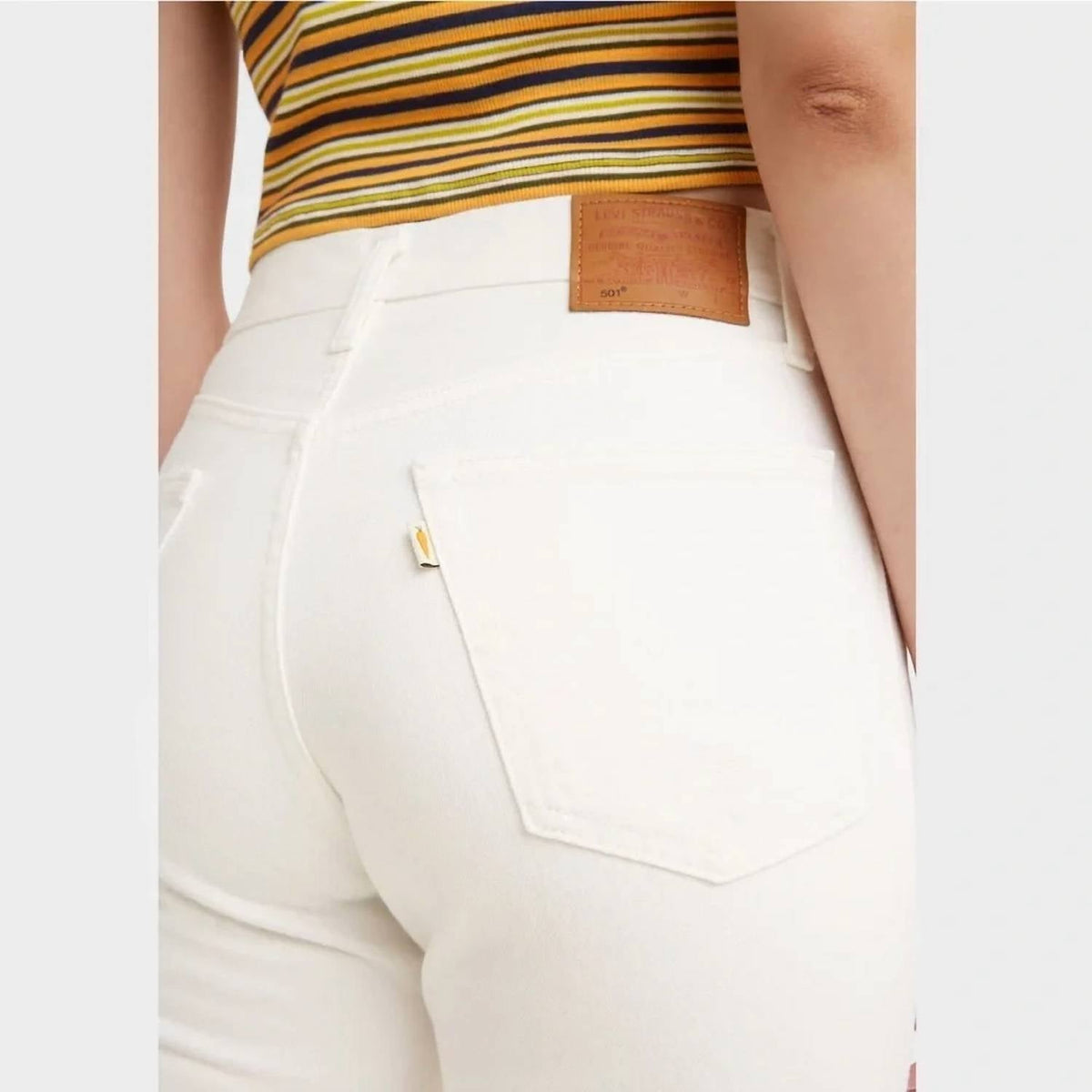 Jean de mujer color blanco