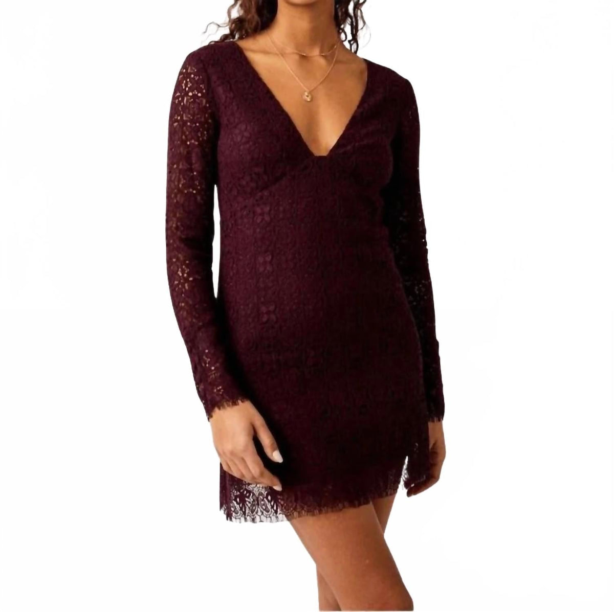Vestido corto con espalda descubierta color violeta