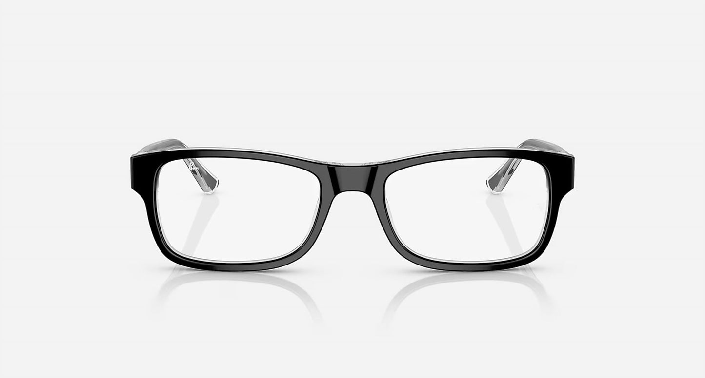 Montura para gafas de hombre color negro