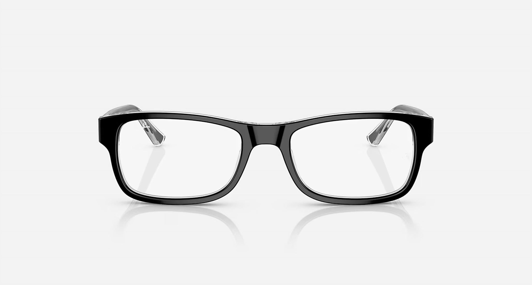 Montura para gafas de hombre color negro