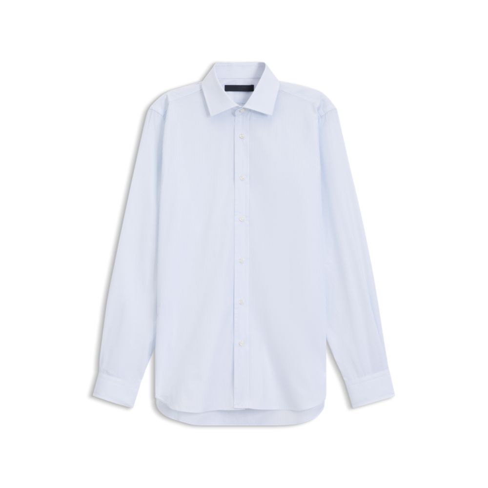 Camisa de algodón de corte ajustado