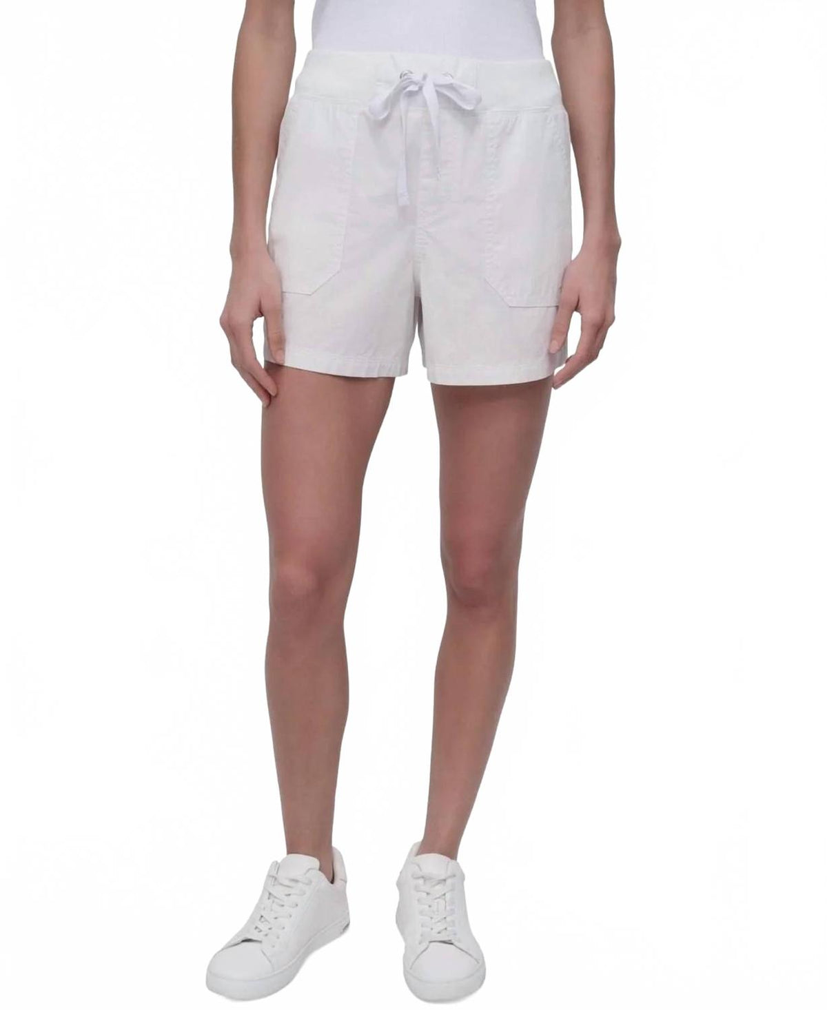 Short color blanco