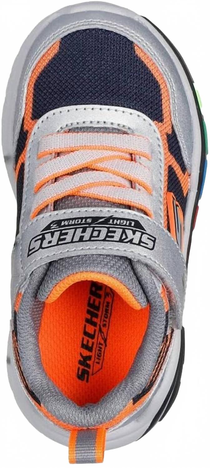 Tenis para niño color negro y plateado