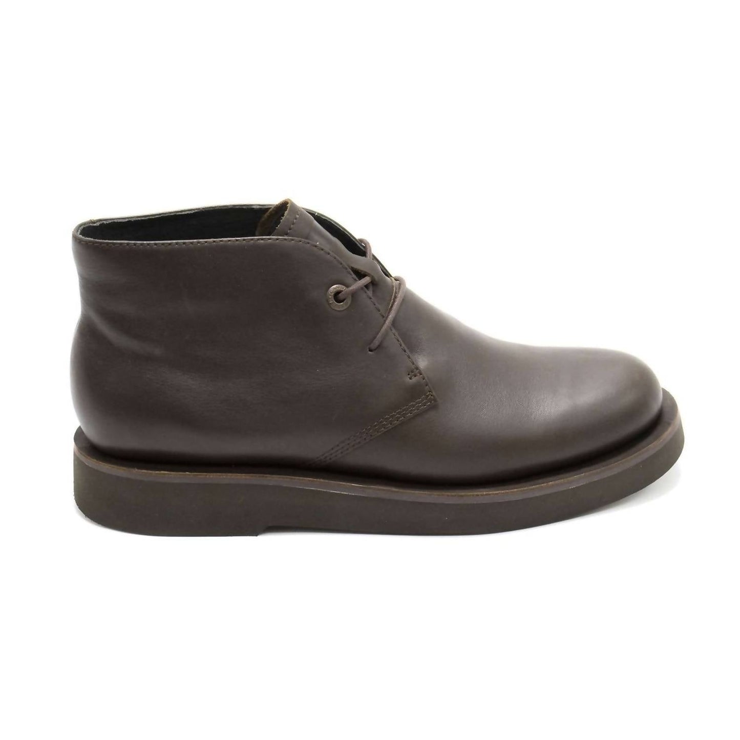 Botines de hombre con cordones color café