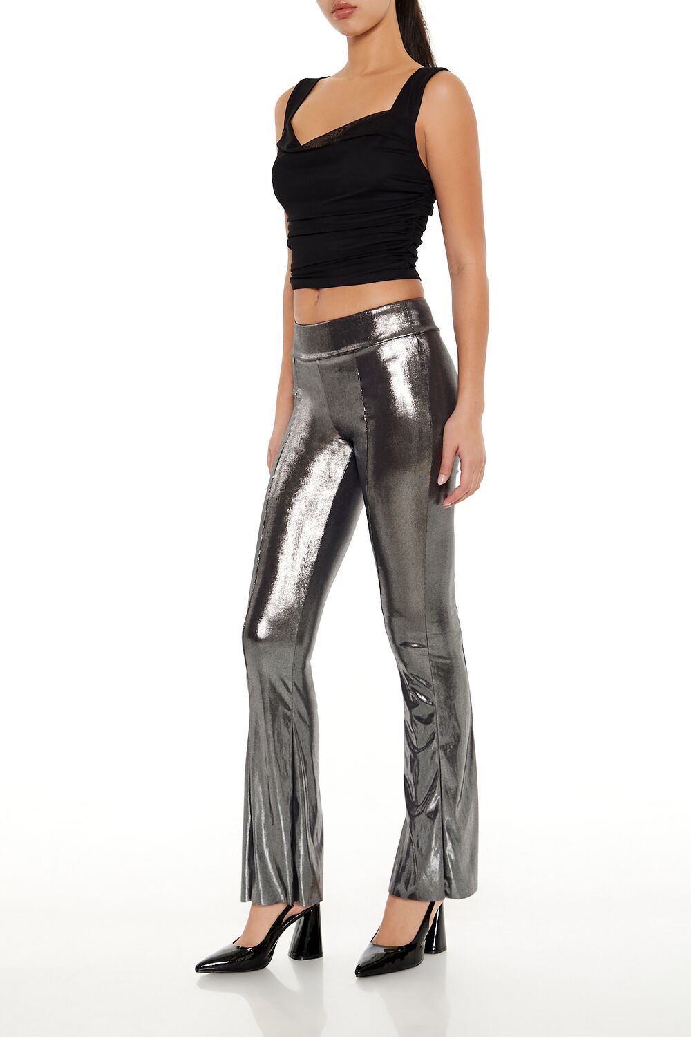 Leggings de tiro medio