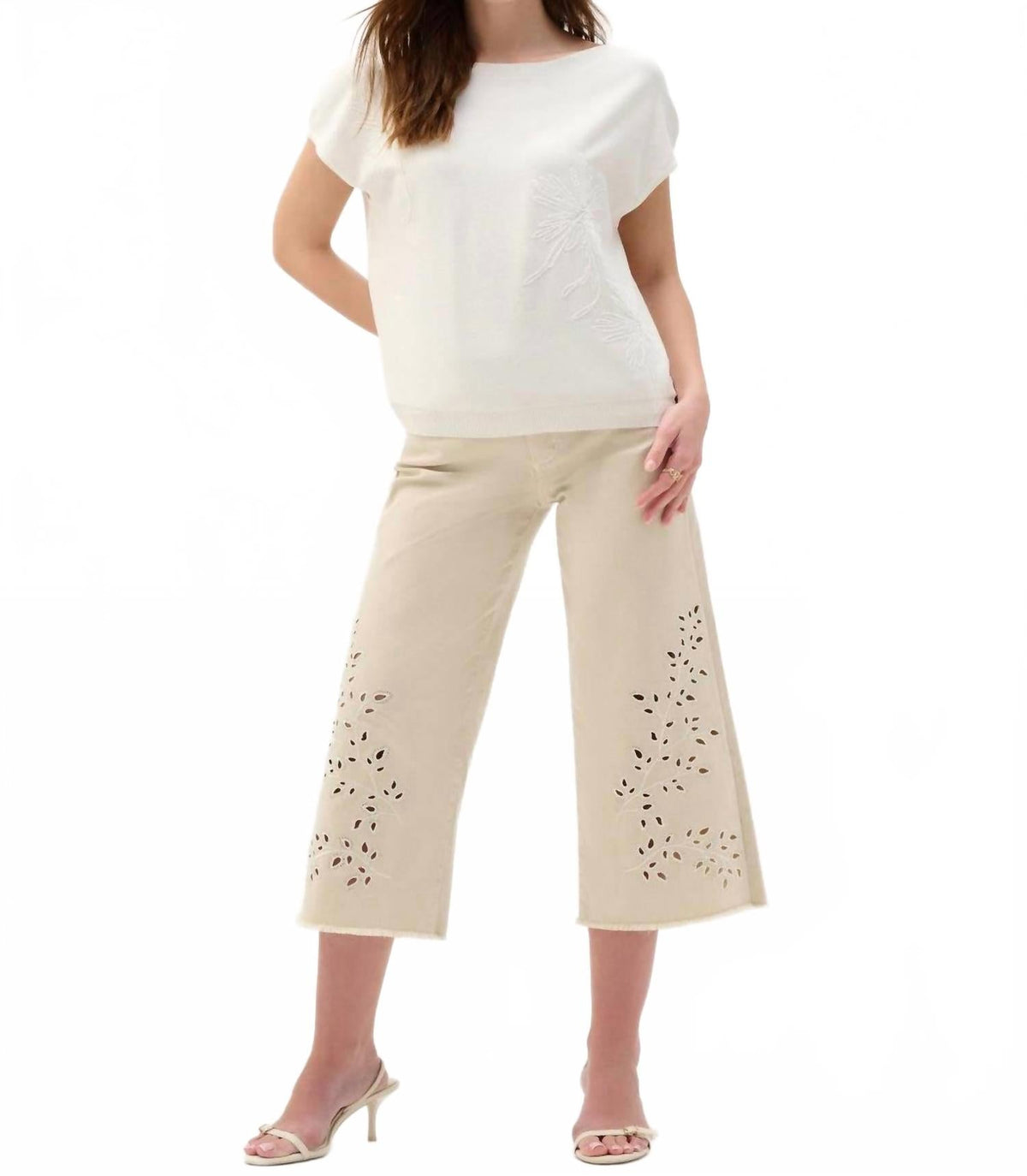 Top de mujer con bordado