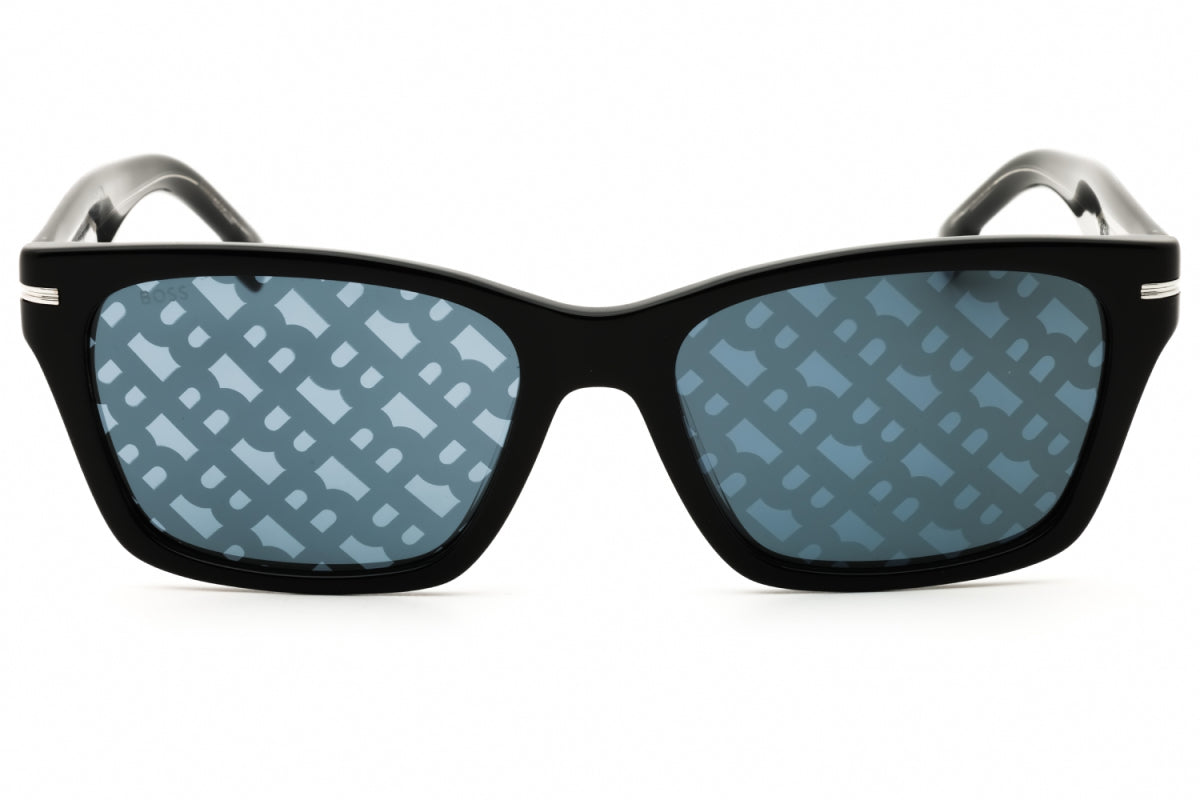 Top color negro y gris y plateado