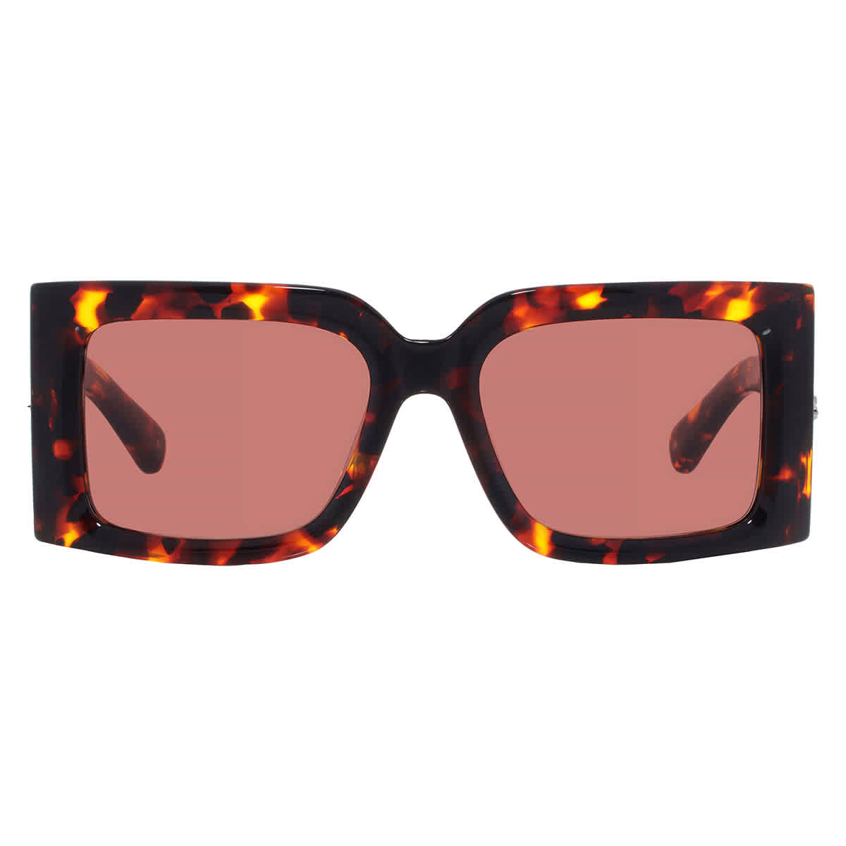 Gafas de sol de mujer de montura cuadrada color café