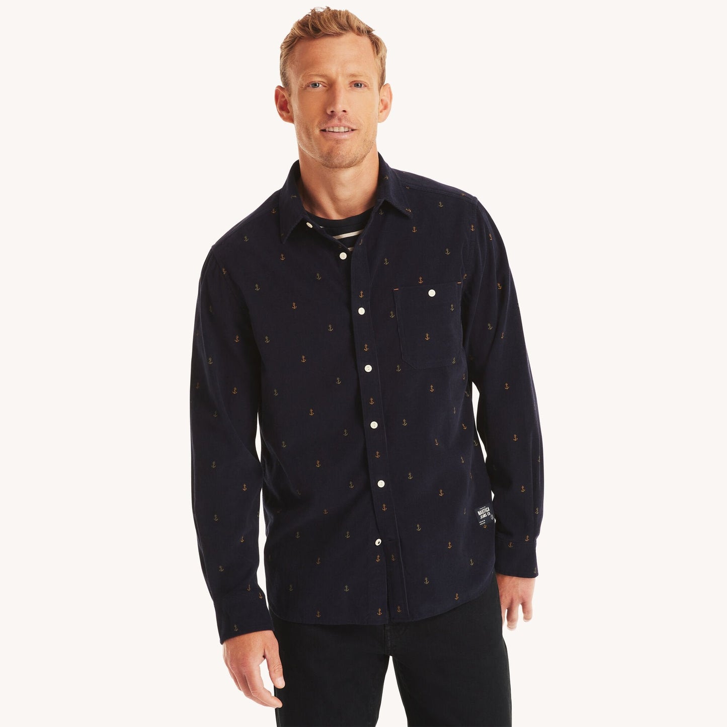 Camisa de hombre con estampado