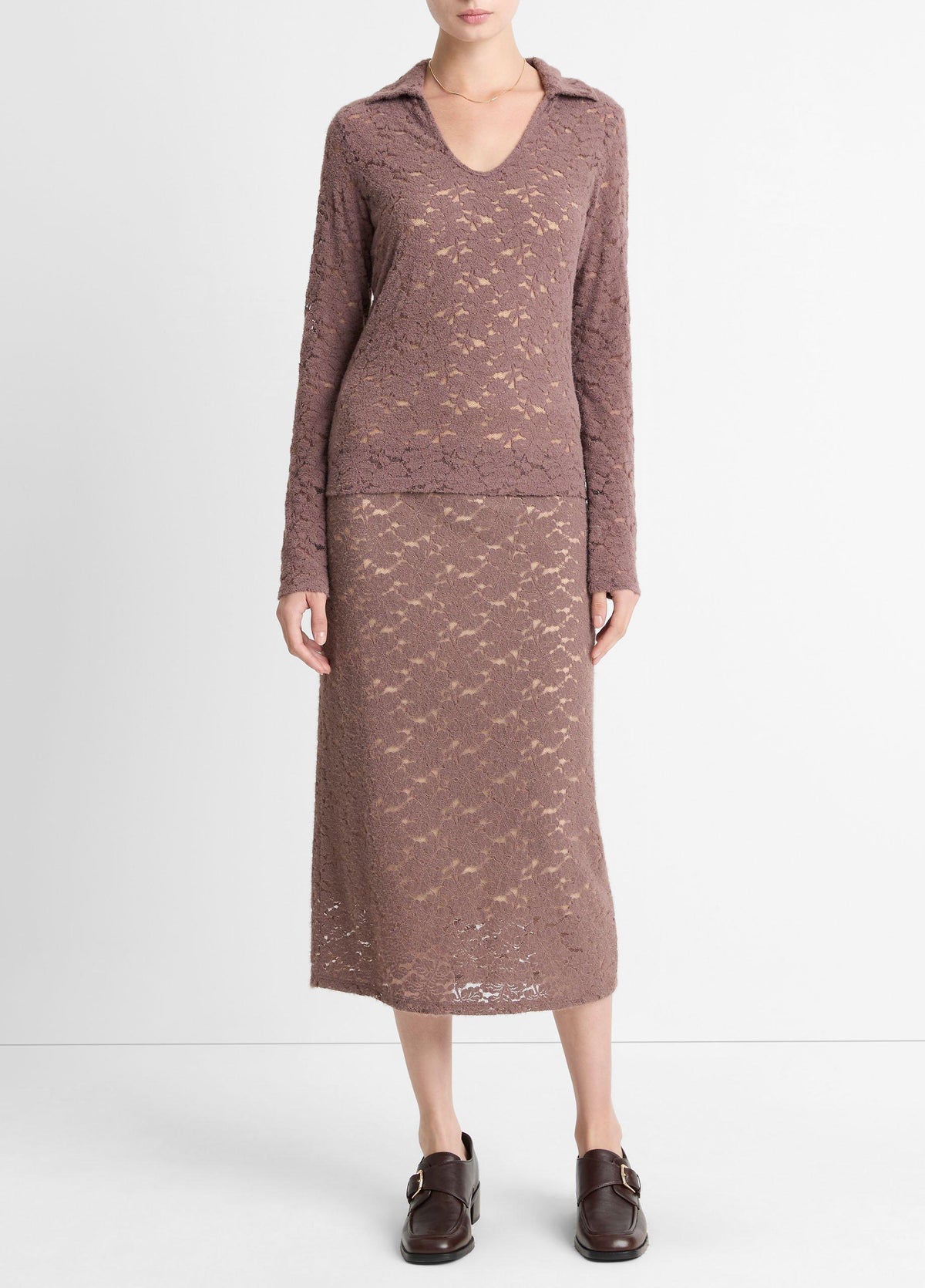 Falda midi