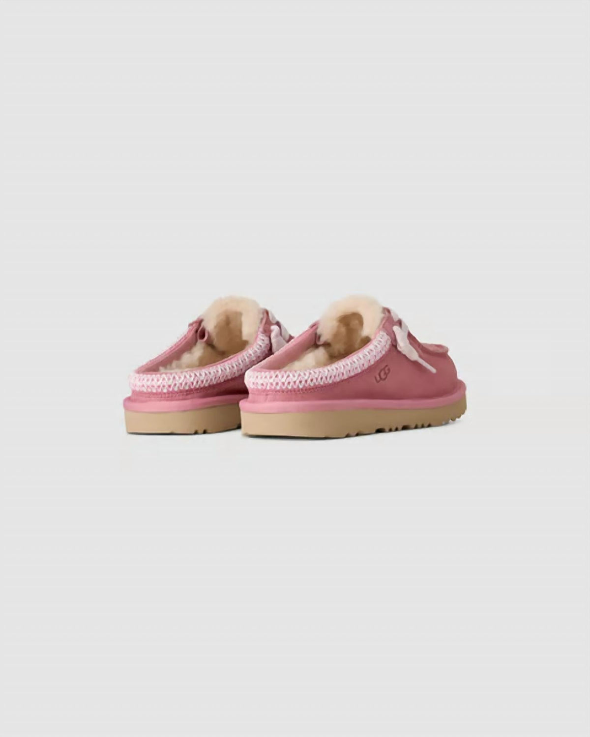 Zapatos destalonados infantil color rosado