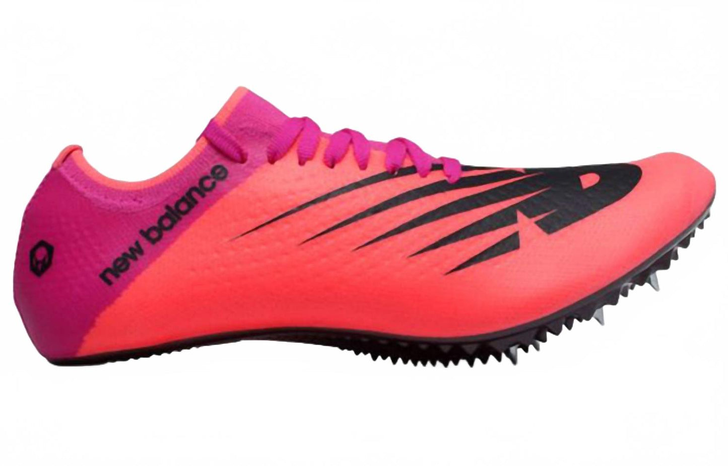 Zapatillas con clavos de hombre color rosado