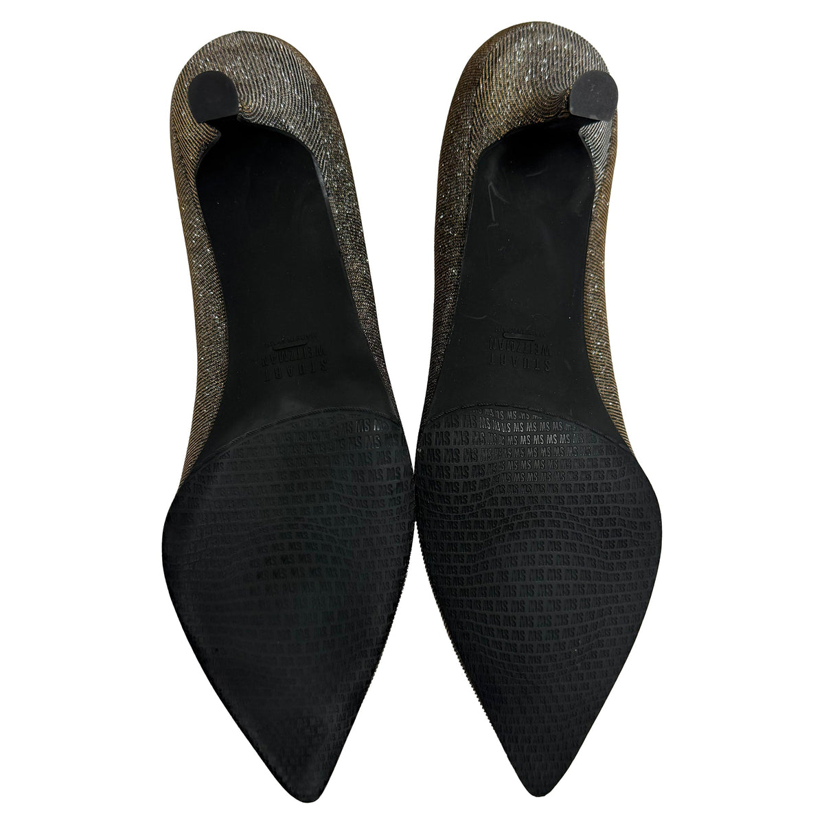 Tacones color dorado