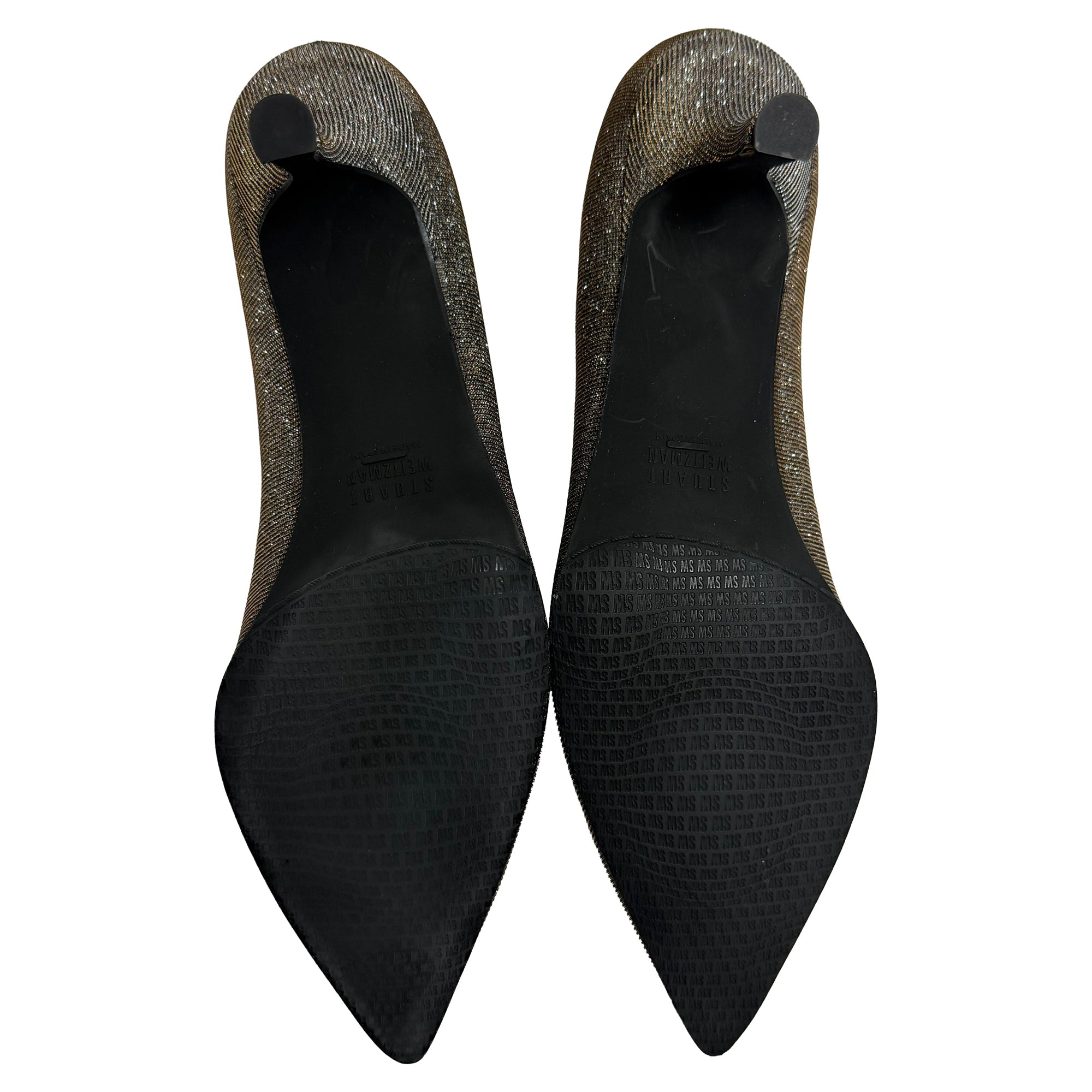Tacones color dorado