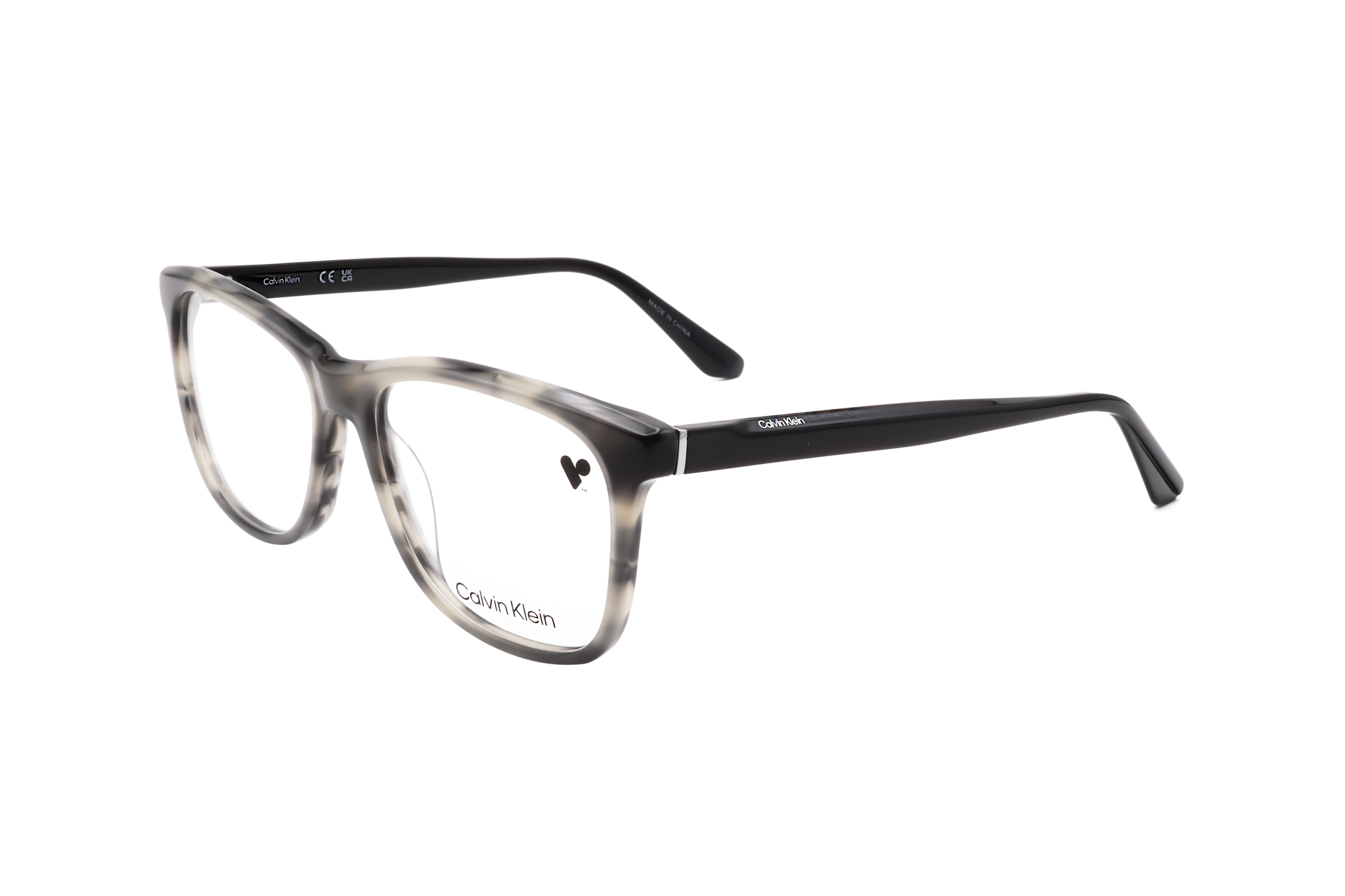 Montura para gafas de hombre 55 mm color gris