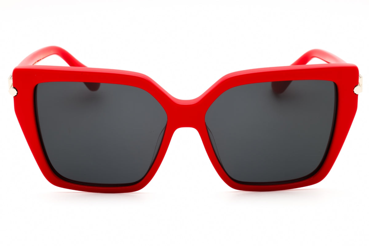 Gafas color gris y rojo