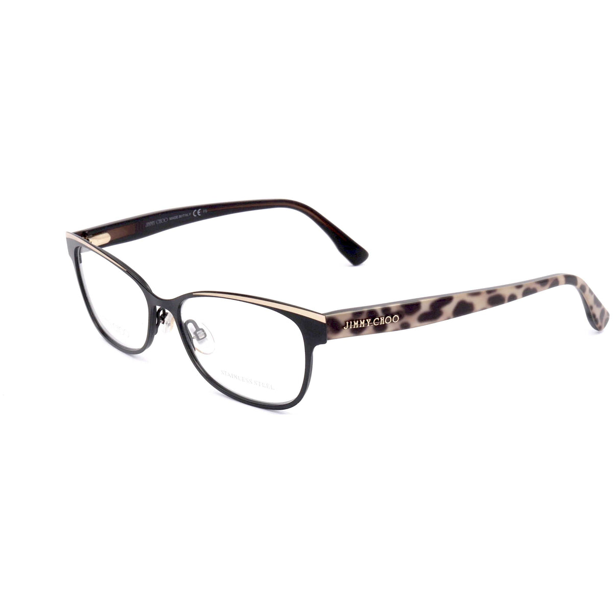 Montura para gafas de mujer 52 mm color café