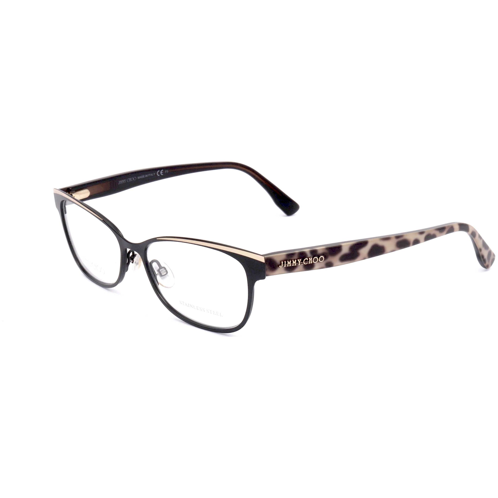 Montura para gafas de mujer 52 mm color café