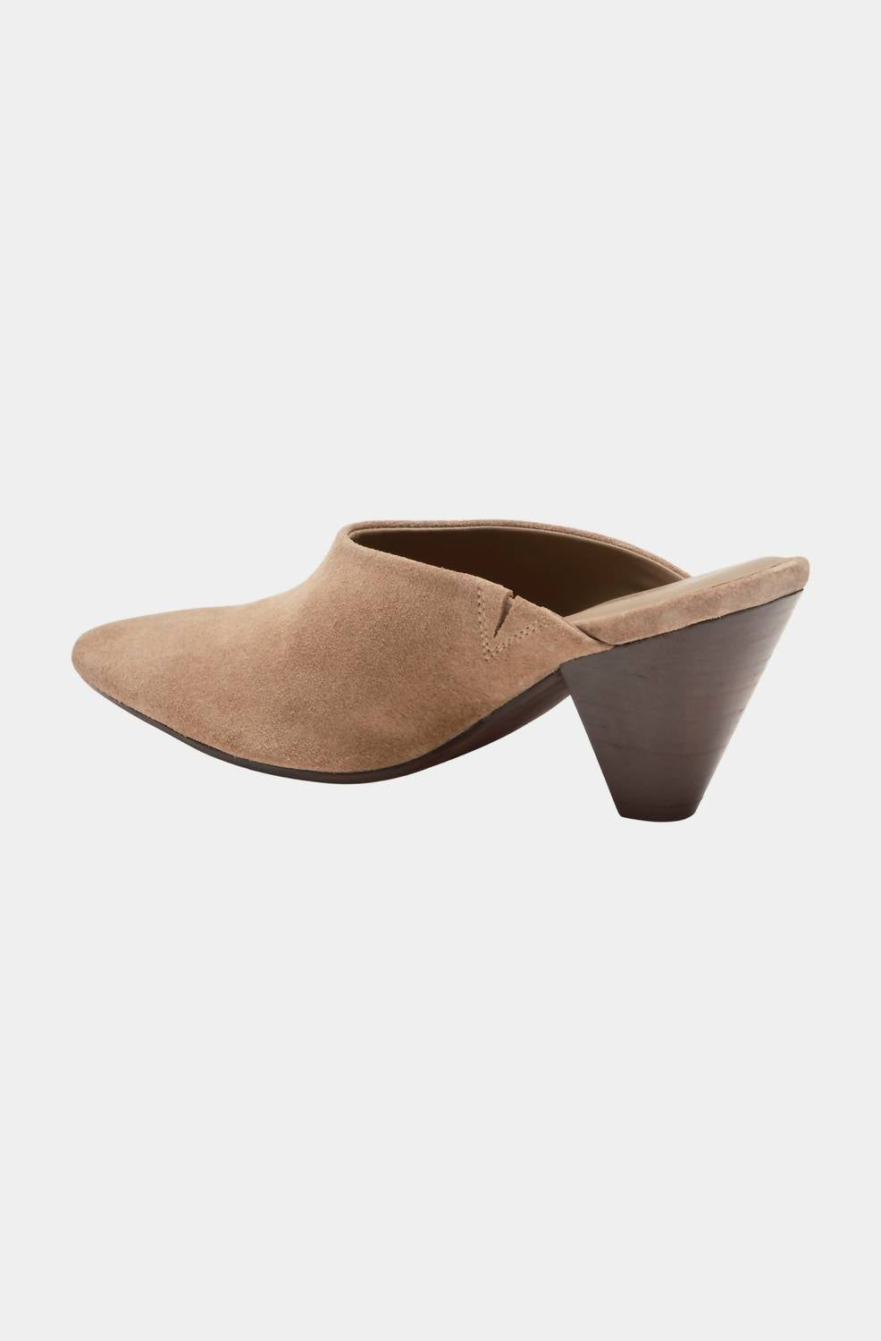 Zapatos destalonados de mujer color beige