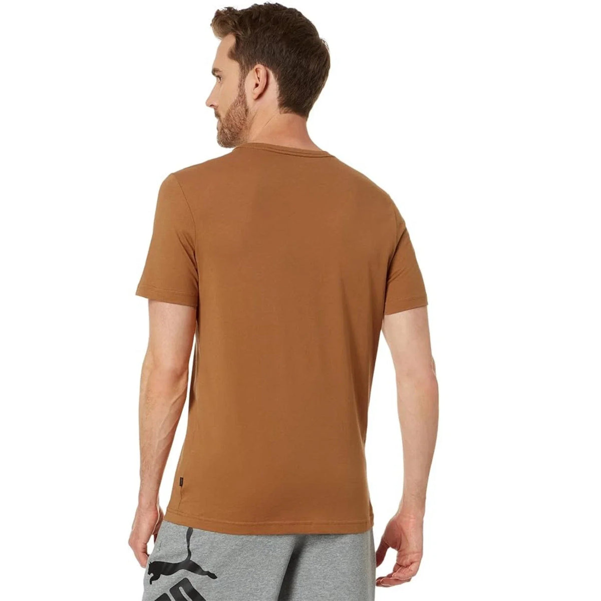 Camiseta de hombre de algodón de manga corta