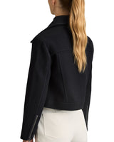 Reiss Arlow Chaqueta Biker Corta Mezcla de Lana