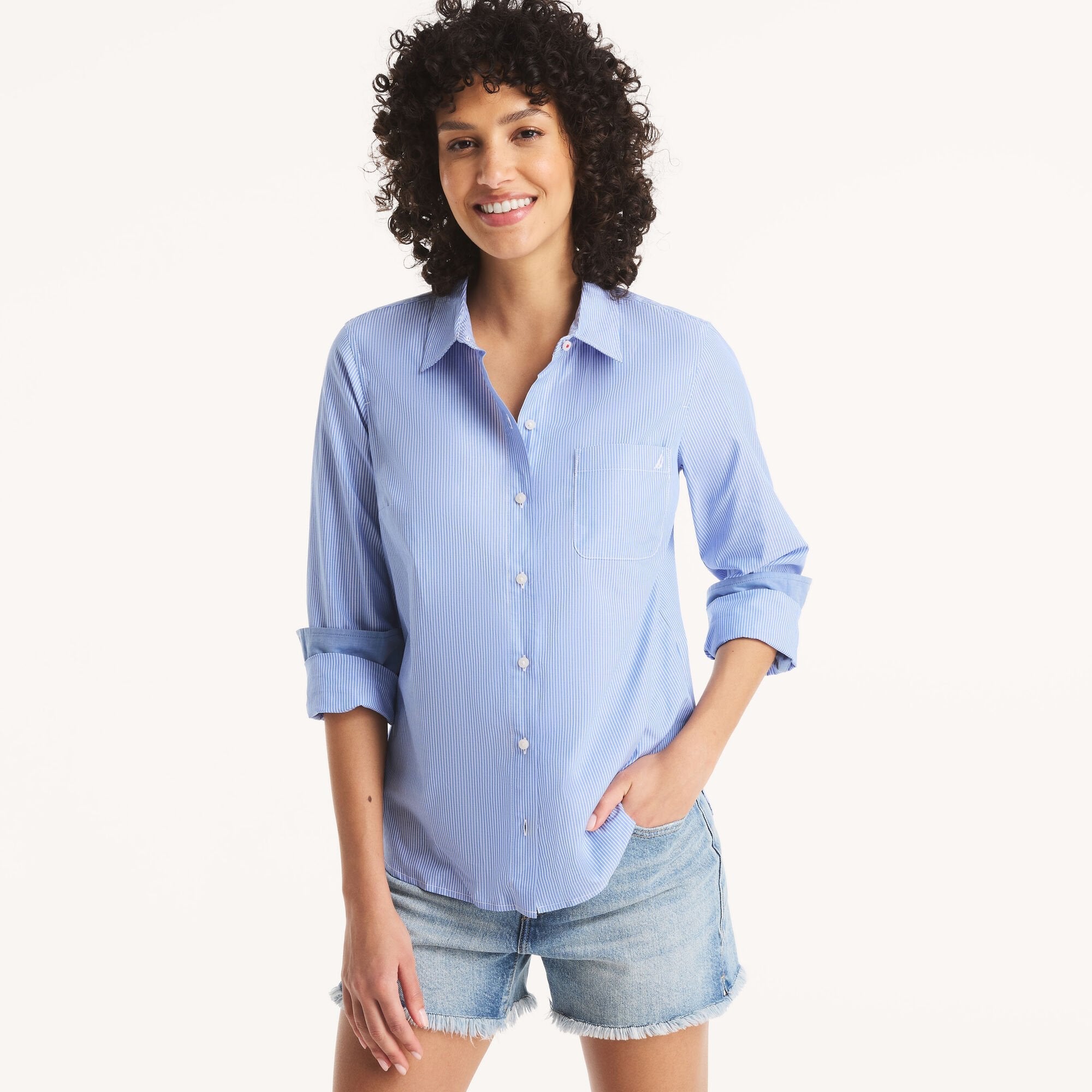 Camisa de mujer a rayas