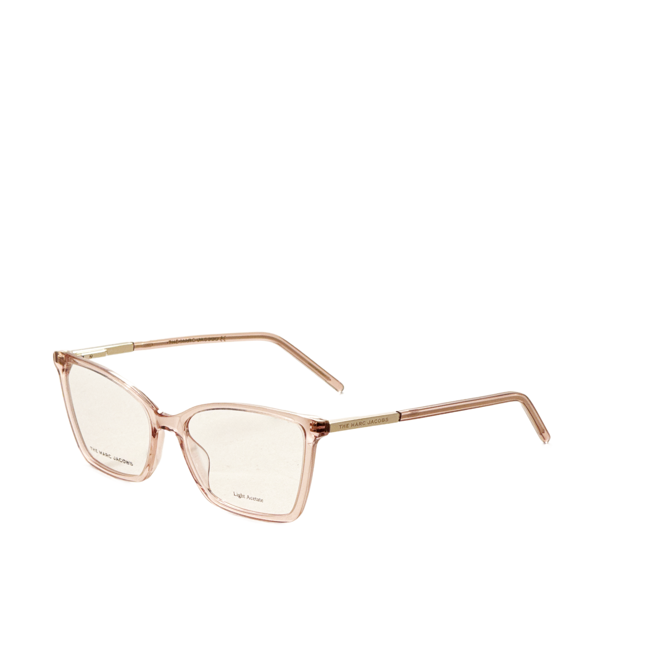 Montura para gafas de mujer 54 mm color rosado y nude