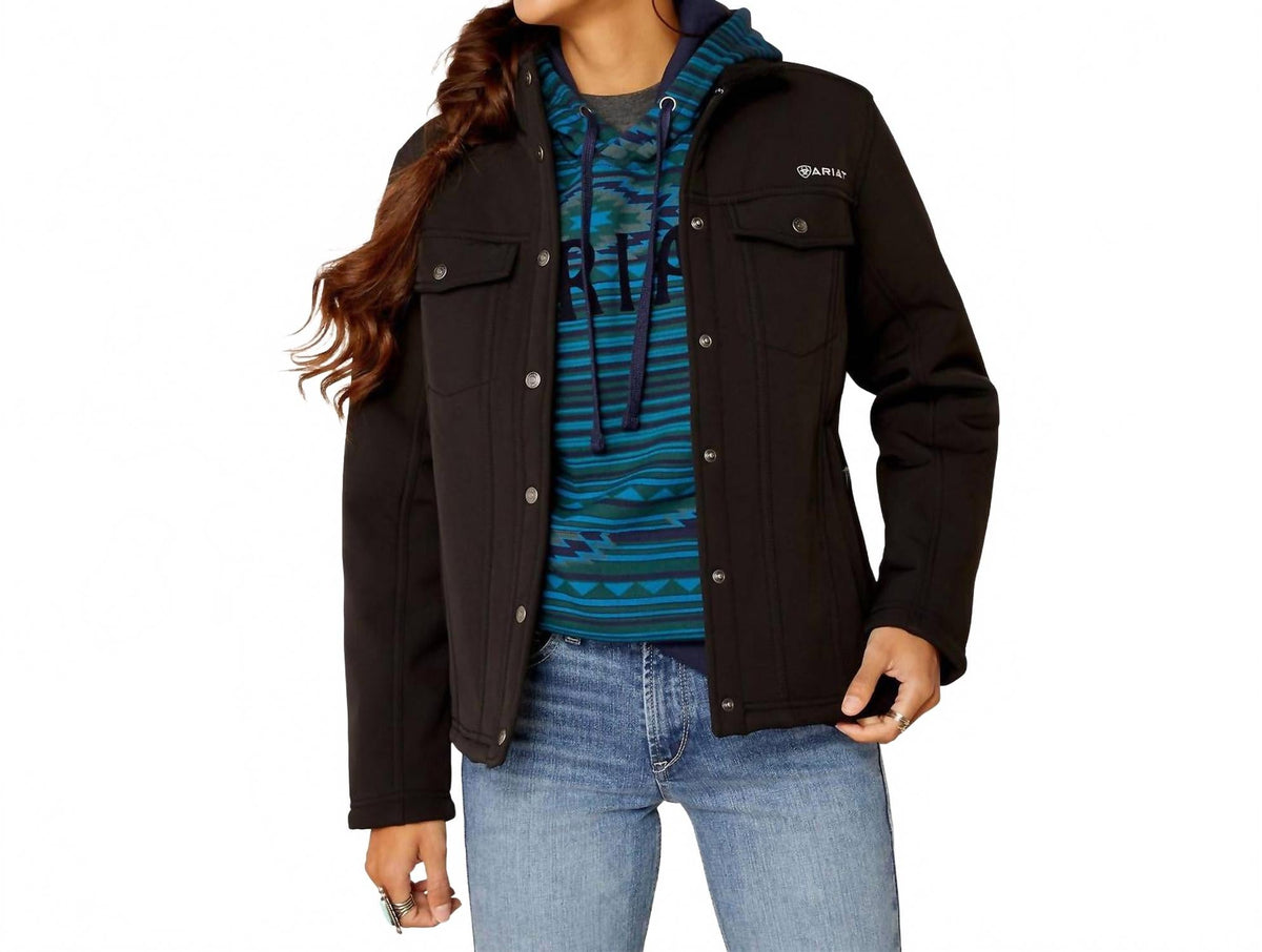 Chaqueta de mujer color negro